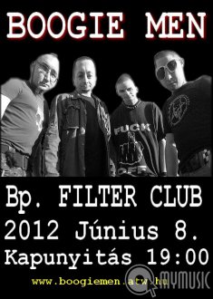 Koncert a Filter Club-ban